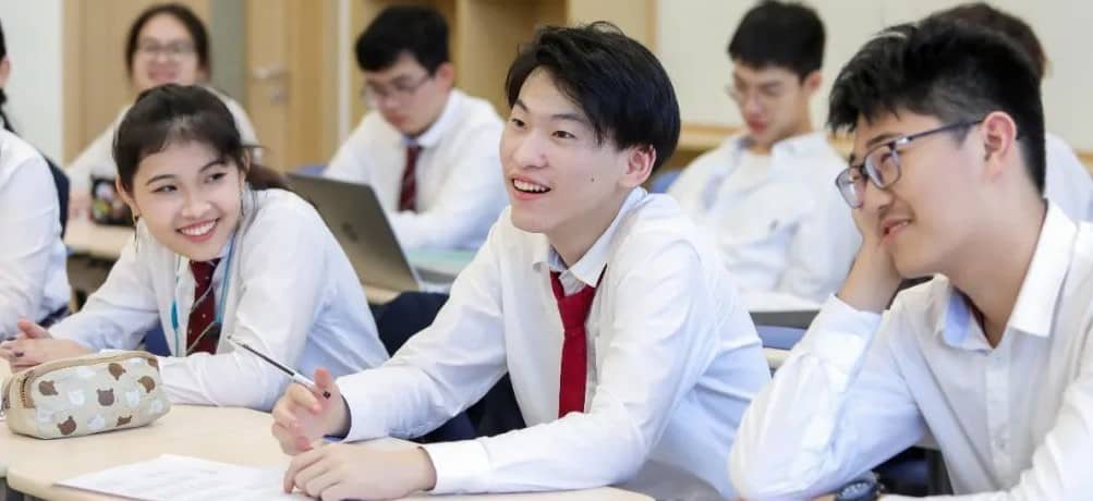 上海闵行区万科双语学校高中学生风采